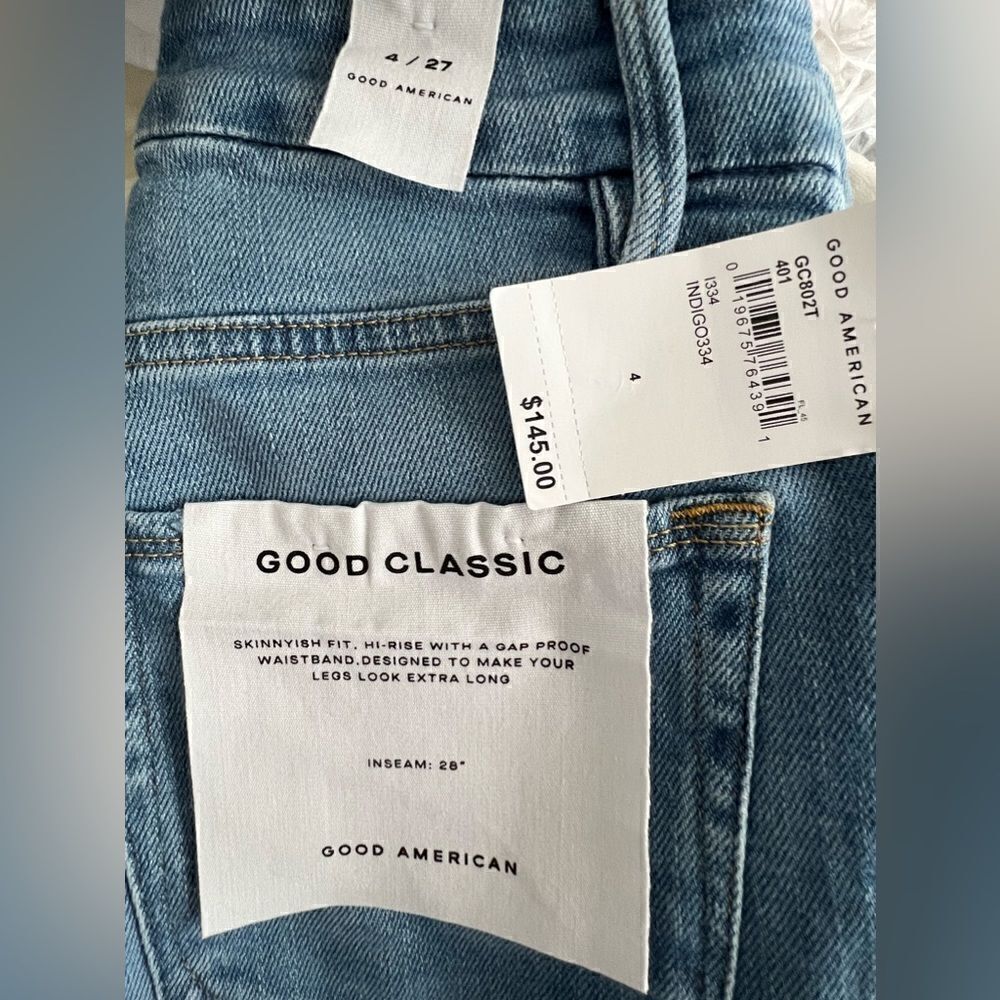 NWT Good American Good Classic Size 4 jeans - Picture 6 of 7